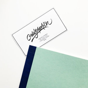 Альбом для каллиграфии Calligraphica Shop, верже, 50 листов