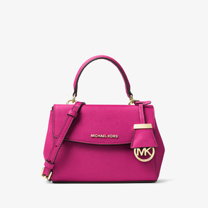 MICHAEL Michael Kors Ava Extra-Small Saffiano Leather Crossbody Rose