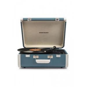 Виниловый проигрыватель Crosley голубой