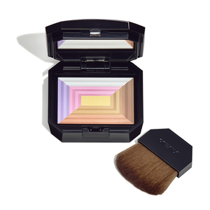 Shiseido компактная пудра с эффектом сияния "7 цветов"