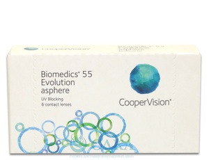 Контактные линзы Biomedics 55 Evolution (6 линз)
