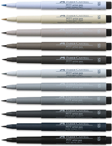 Faber castell капиллярные ручки для тонировки