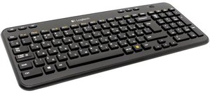 Клавиатура Logitech K360 Wireless Keyboard Black USB