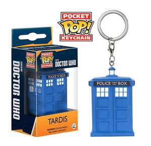 Funko POP Keychain- Doctor Who Tardis