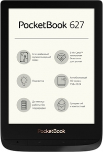 Электронная книга PocketBook 627 obsidian black