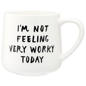 EXPRESSIONS MUG – NOT WORKY TODAY