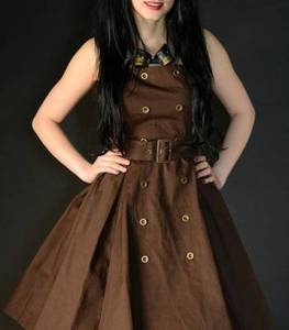 Платье "Military Steampunk Style"