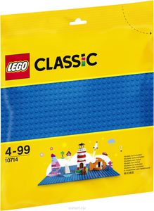 LEGO Classic Конструктор Синяя базовая пластина 10714