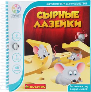 Bondibon Обучающая игра Сырные лазейки