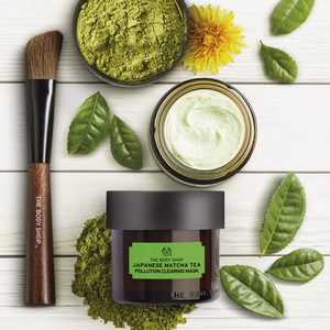 The Bodyshop АНТИОКСИДАНТНАЯ МАСКА ДЛЯ ЛИЦА ЯПОНСКИЙ ЧАЙ МАТЧА