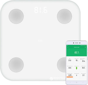 Смарт-весы Xiaomi Mi Body Fat Scale 2 White