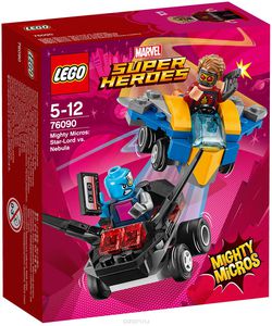 LEGO Super Heroes Marvel "Mighty Micros Звездный Лорд против Небулы" 76090