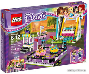 Конструктор LEGO Friends 41133 Парк развлечений: аттракцион Автодром