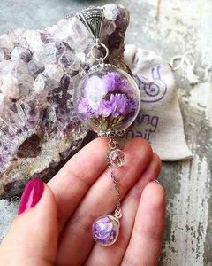 Кулон "Лиловые Сумерки"