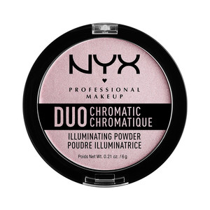 СУХОЙ ХАЙЛАЙТЕР «ДУО ХРОМАТИК» DUO CHROMATIC ILLUMINATING POWDER - LAVENDER STEEL 02