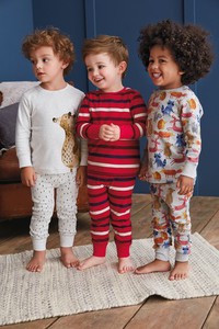 Plum/Ecru Woodland Snuggle Fit Pyjamas