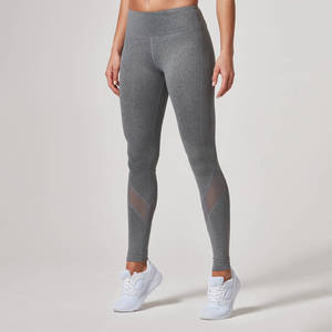 Heartbeat Mesh Full-Length Leggings