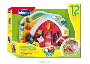 Chicco Развивающая игрушка Говорящая ферма