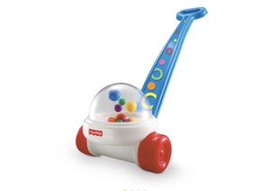 Каталка Попкорн Фишер прайс Fisher-Price Brilliant Basics Corn Popper