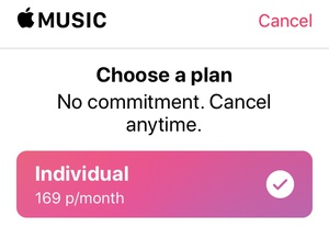 Подписка на Apple Music