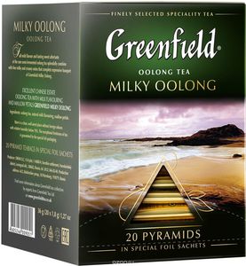 Greenfield Milky Oolong чай улун в пирамидках, 20 шт