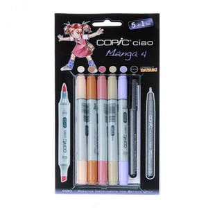 Set 5 copic ciao manga n°4