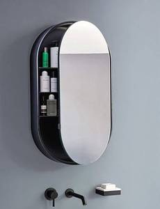 Зеркальный шкаф Cielo Catino Oval Box 90х50 см (CASPCO)
