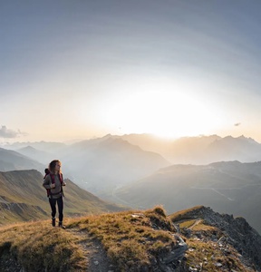 Hiking in Mountain