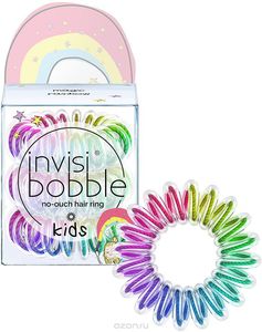 Invisibobble Резинка для волос Kids Magic Rainbow, 3 шт