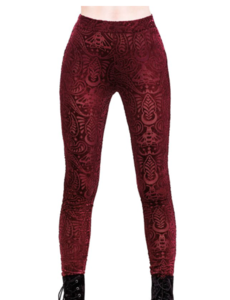 Saiph Burnout Velvet Leggings