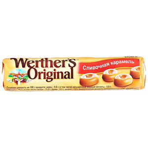 конфеты "Werthers Original" сливочная карамель, 50 г