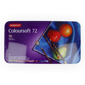 "Derwent" Набор цветных карандашей 72 цв. 72 шт. Coloursoft DE0701029