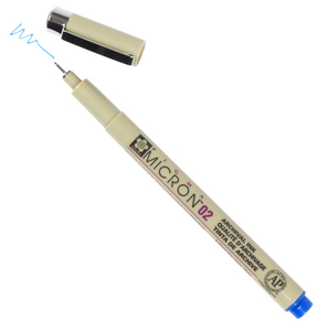 Линер Sakura Pigma Micron, толщина 0,5 мм, зелёный 29