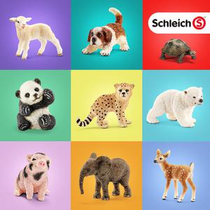 Фигурки животных фирмы Schleich, Gulliver Collecta, Papo