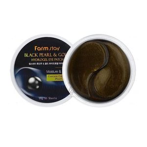 FarmStay Black Pearl and Gold Hydrogel Eye Patch