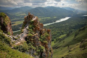 съездить на Алтай, обшарить горы