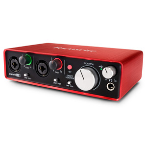 Внешняя звуковая карта Focusrite Scarlett 2i2 2nd Gen