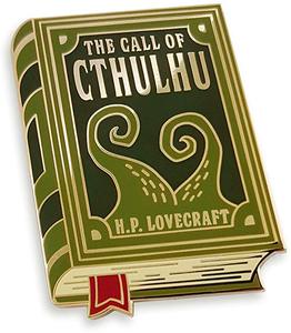 Pinsanity HP Lovecraft Call of Cthulhu Book Enamel Lapel pin