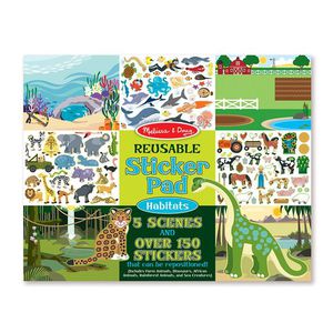 Reusable Sticker Pad Habitats Melissa and Doug