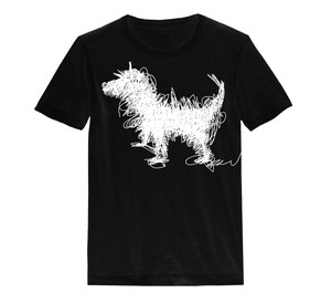 футболка "собака-барабака"