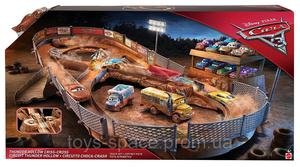 Трек Тачки 3 Громовая балка (Disney Pixar Cars 3 Thunder Hollow Criss-cross Track Set)