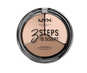 NYX Professional Makeup 3 Steps To Sculpting Palette