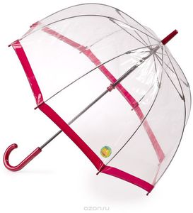 Зонт-трость женский прозрачный