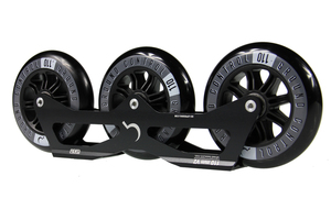 Рама для роликов GROUNDCONTROL Tri-Skate 110mm UFS Frame-Pack V2 Black