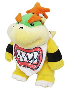 Little Buddy Super Mario All Star Collection 1424 Bowser Jr. Stuffed Plush, 8"