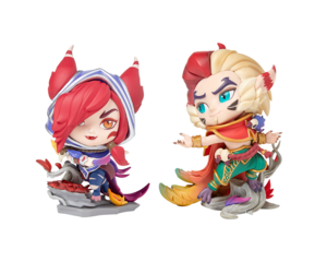 XAYAH & RAKAN DUO FIGURE SET