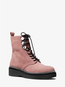 MICHAEL MICHAEL KORS Tavie Suede Combat Boot