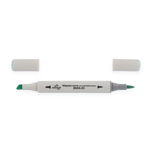 "VISTA-ARTISTA" Style Маркер-кисть на спиртовой основе BMA-01 G385 св. нефритово-зеленый/Dusty Jade Green
