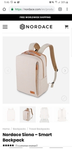 Smart travel backpack