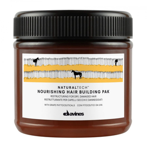 DAVINES: NATURAL TECH ПИТАТЕЛЬНАЯ ВОССТАНАВЛИВАЮЩАЯ МАСКА (NOURISHING HAIR BUILDING PAK